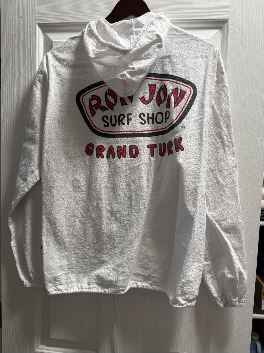 Ron Jon Surf shop - Grand Turk lightweight zip up beach jacket - size medium